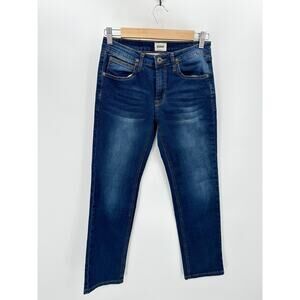Hudson‎ Jeans Girl's 14 Blue Dark Wash Denim Cotton Blend Skinny Leg